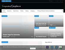 Tablet Screenshot of inspirationalstorytellers.com